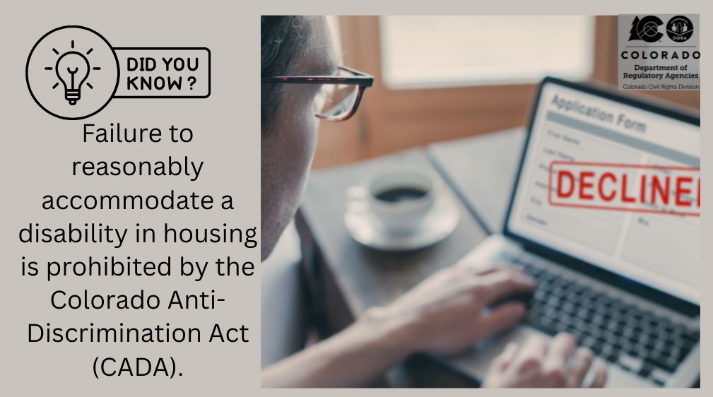 Colorado - Did you know that failure to reasonably accommodate a ...