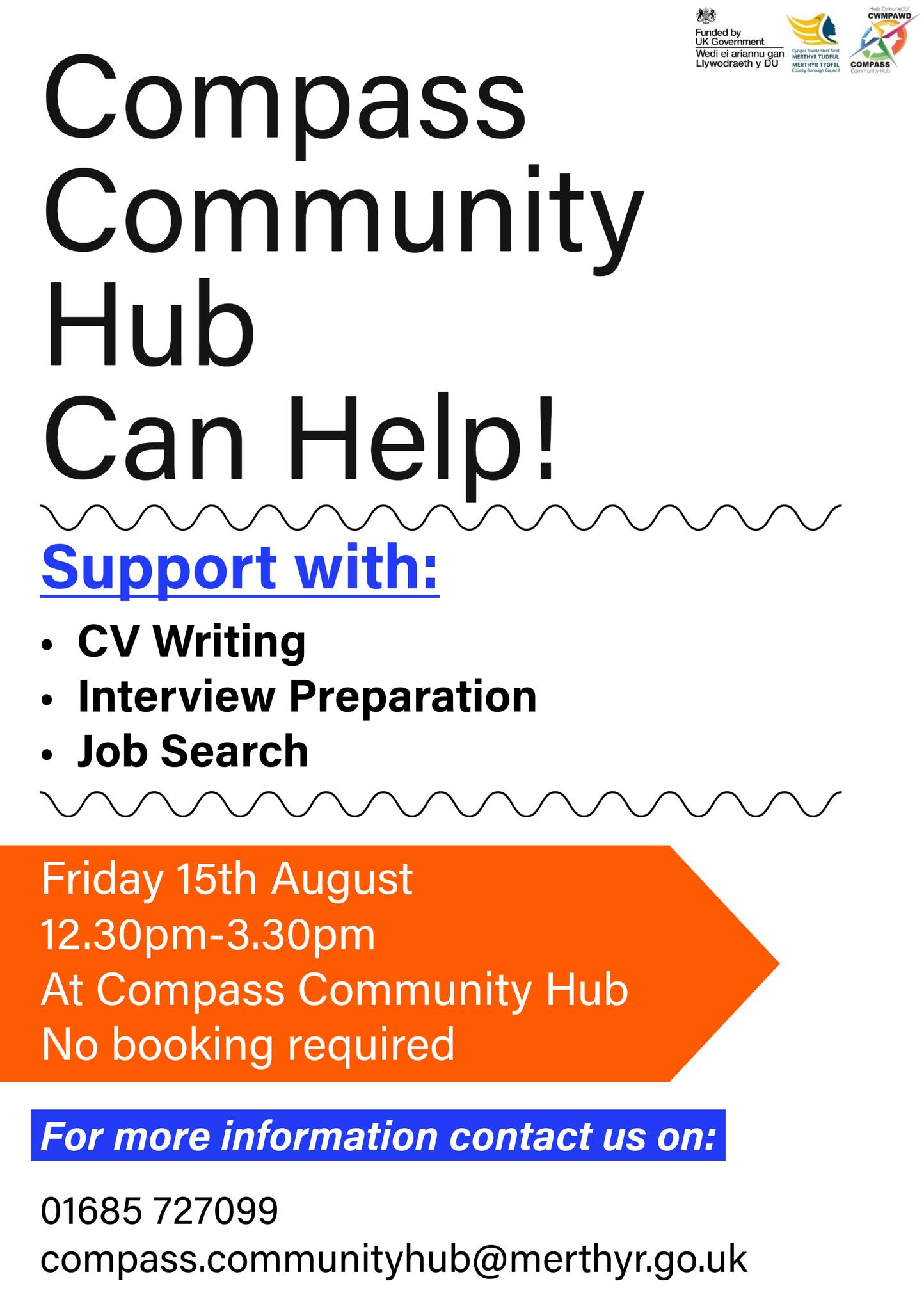 Compass Community Hub | Merthyr Tydfil