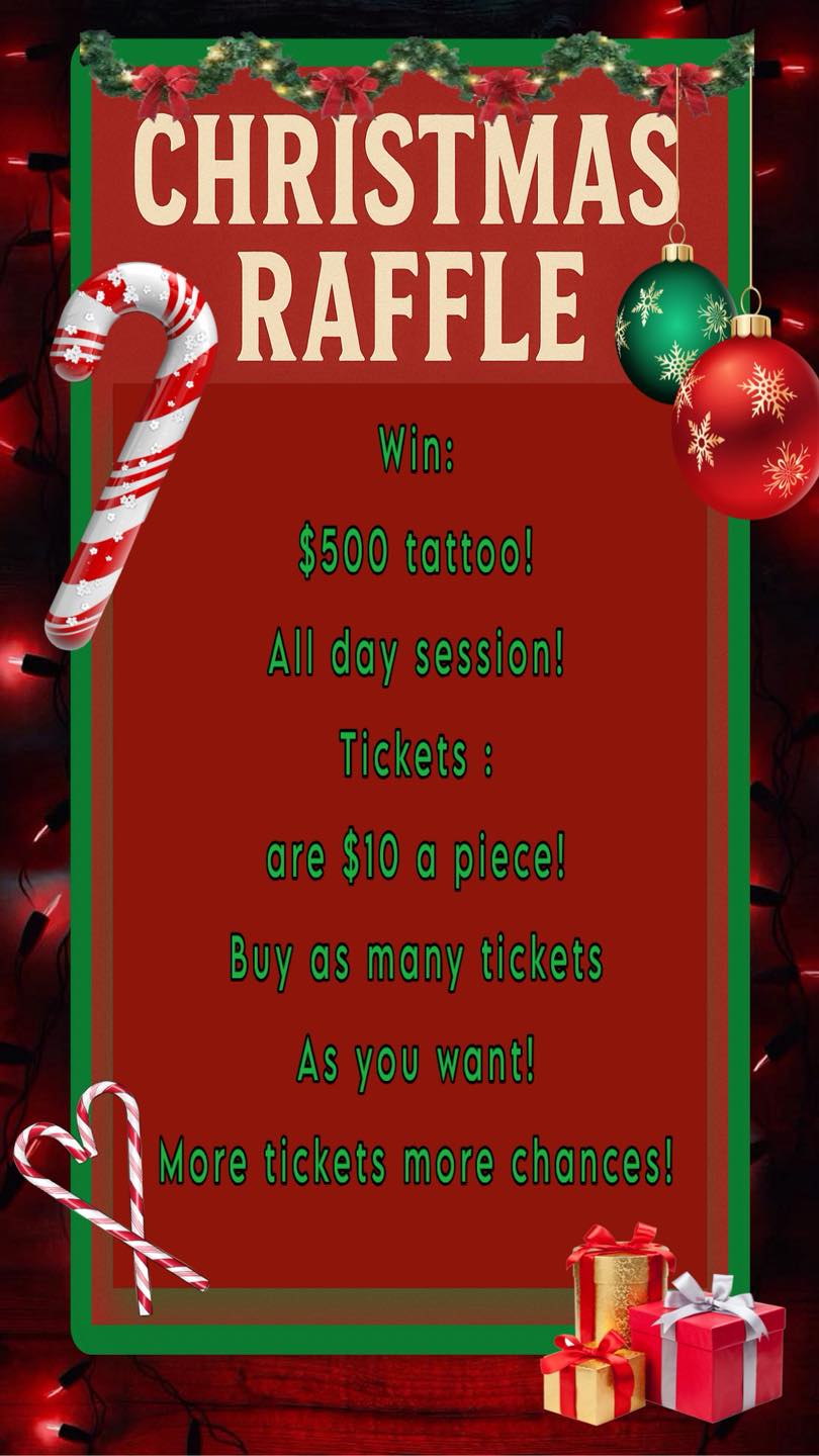 Golden - Hi all! It’s Alice! 🎄 Christmas Tattoo Raffle 🎄 Give yourself ...
