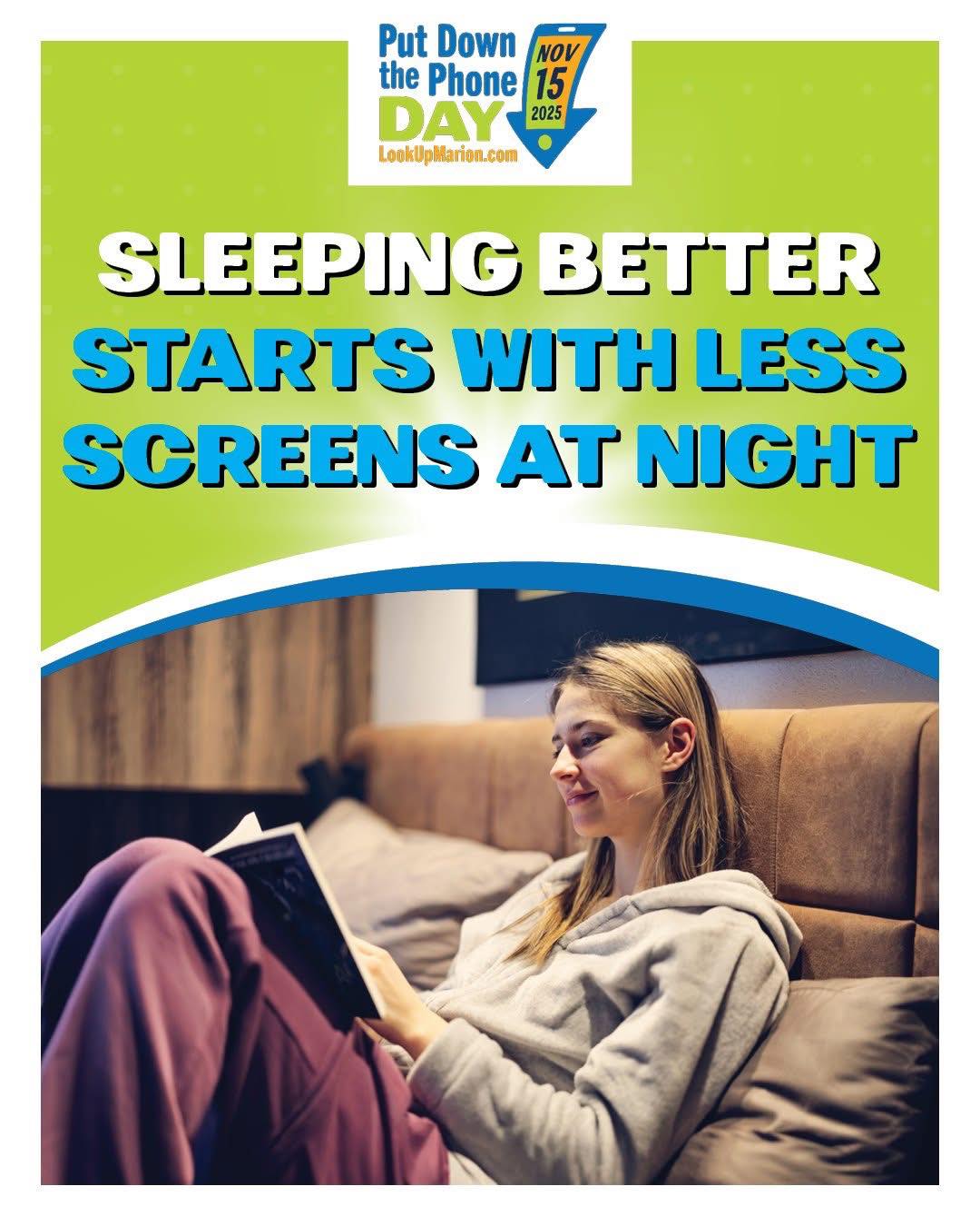 Marion - Better sleep & waking up refreshed starts with mindful phone ...