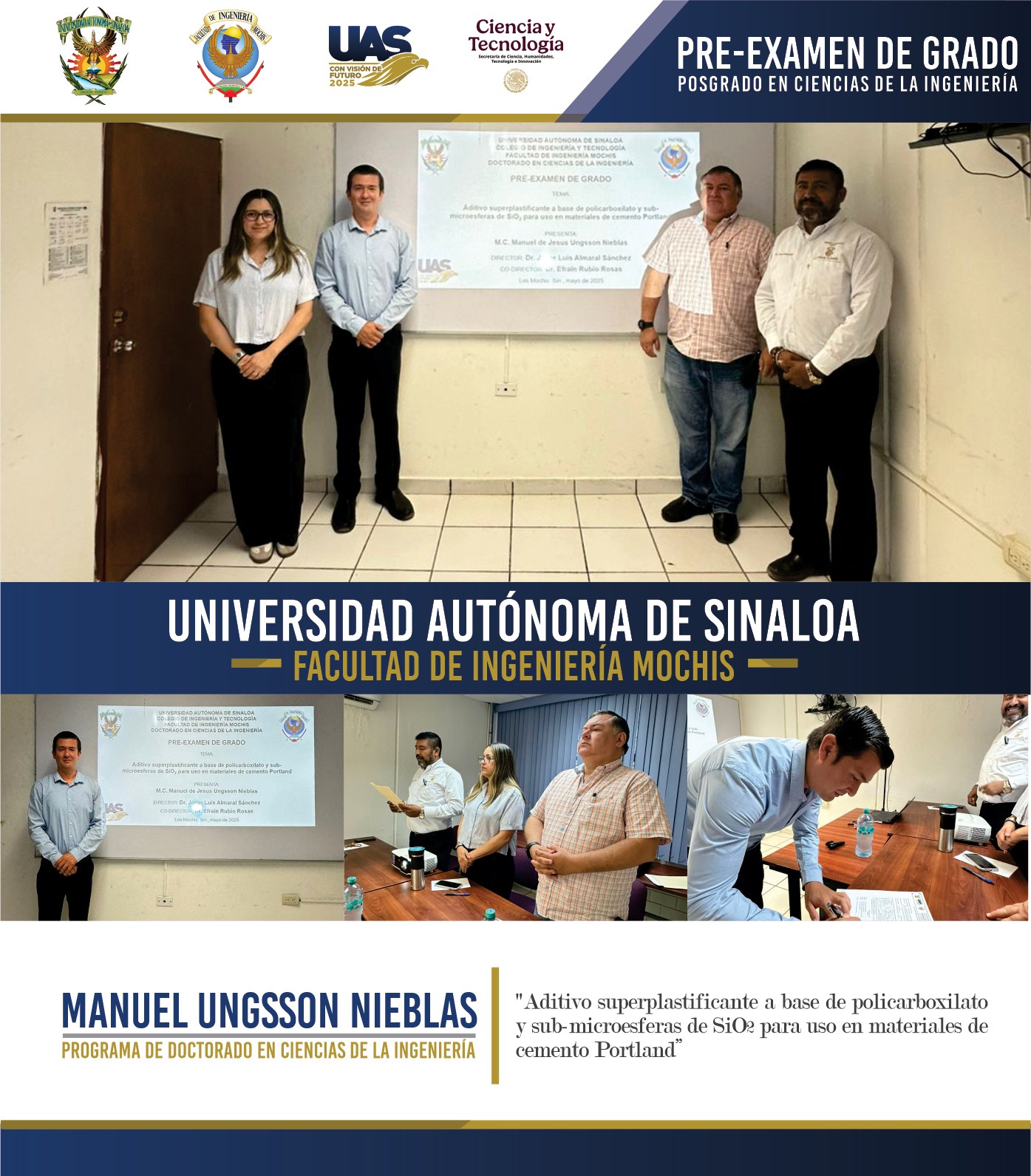 Posgrado en Ciencias de la Ingeniería UAS | Los Mochis
