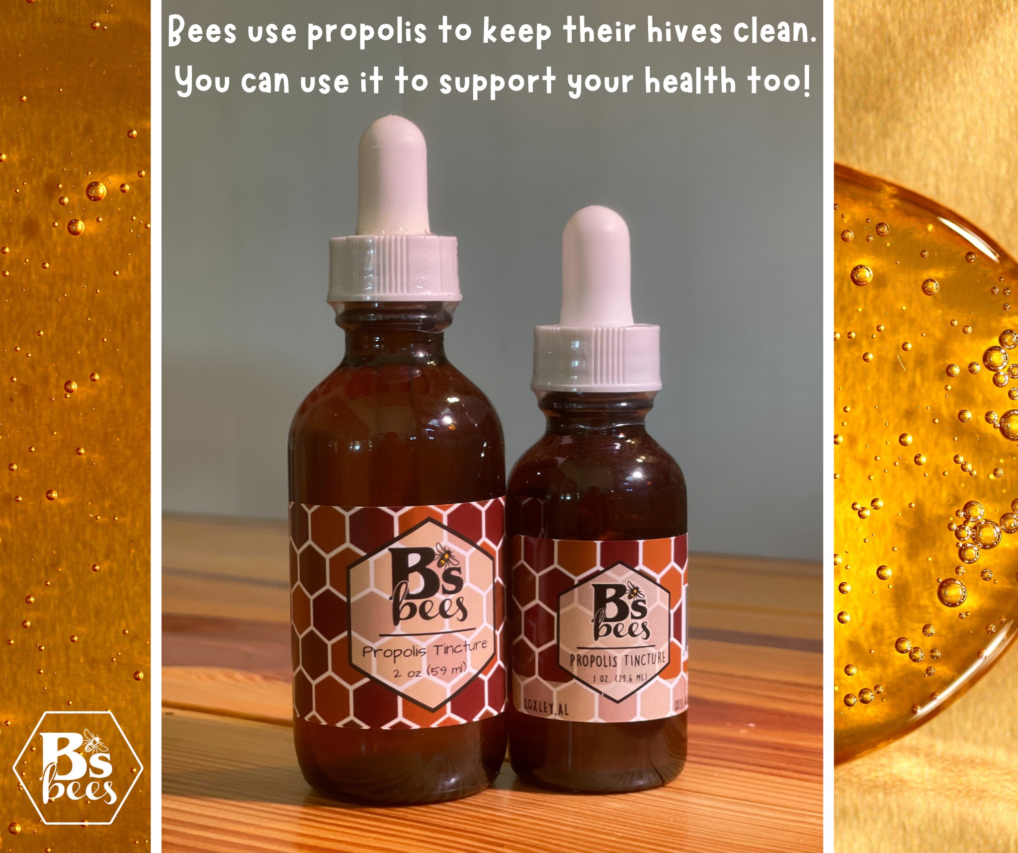 B's Bees - Benefits of Propolis Tincture: Strengthens... | Facebook