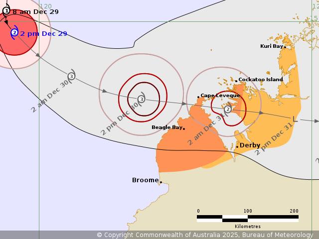 Perth - TROPICAL CYCLONE ADVICE NUMBER 6 Issued at 2:45 pm WST on ...