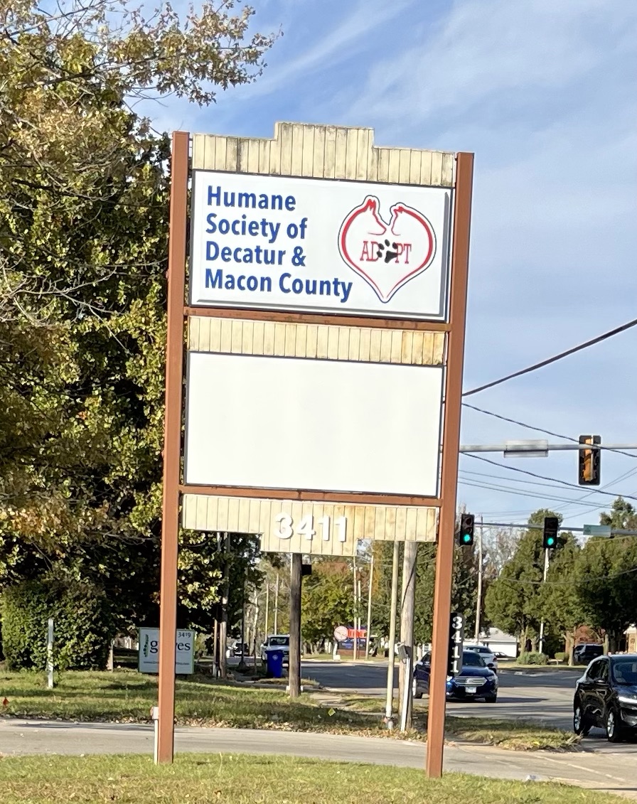 Humane - A long time coming, but our new sign was erected today. They ...