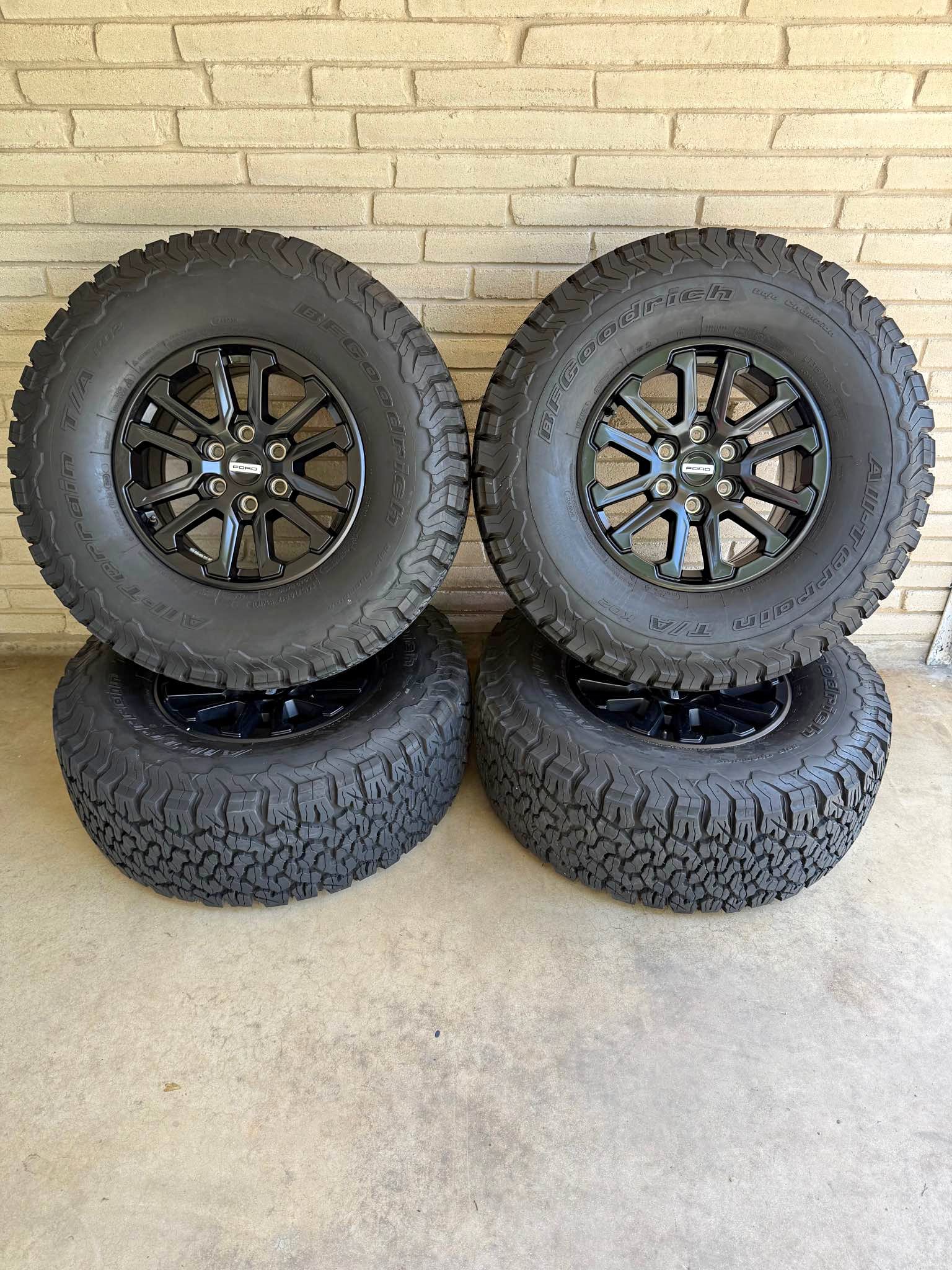 6 Lug Ford 17in rims and BF Goodrich tires - Car Wheels, Tires & Parts ...