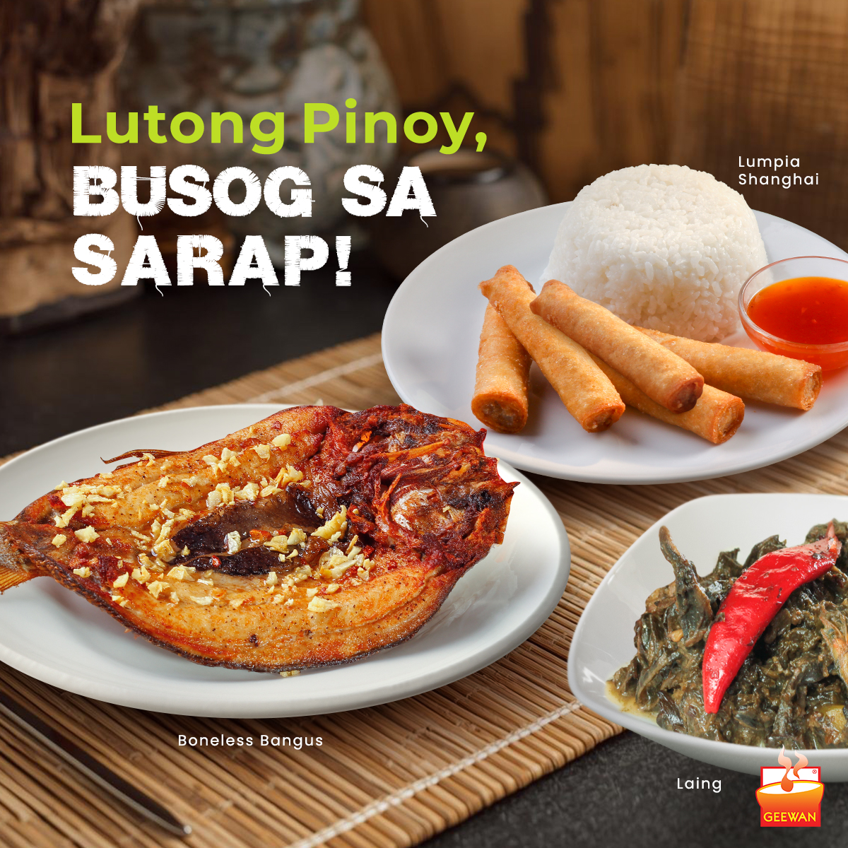 All-time Pinoy favorites served with... - Geewan Restaurant | Facebook