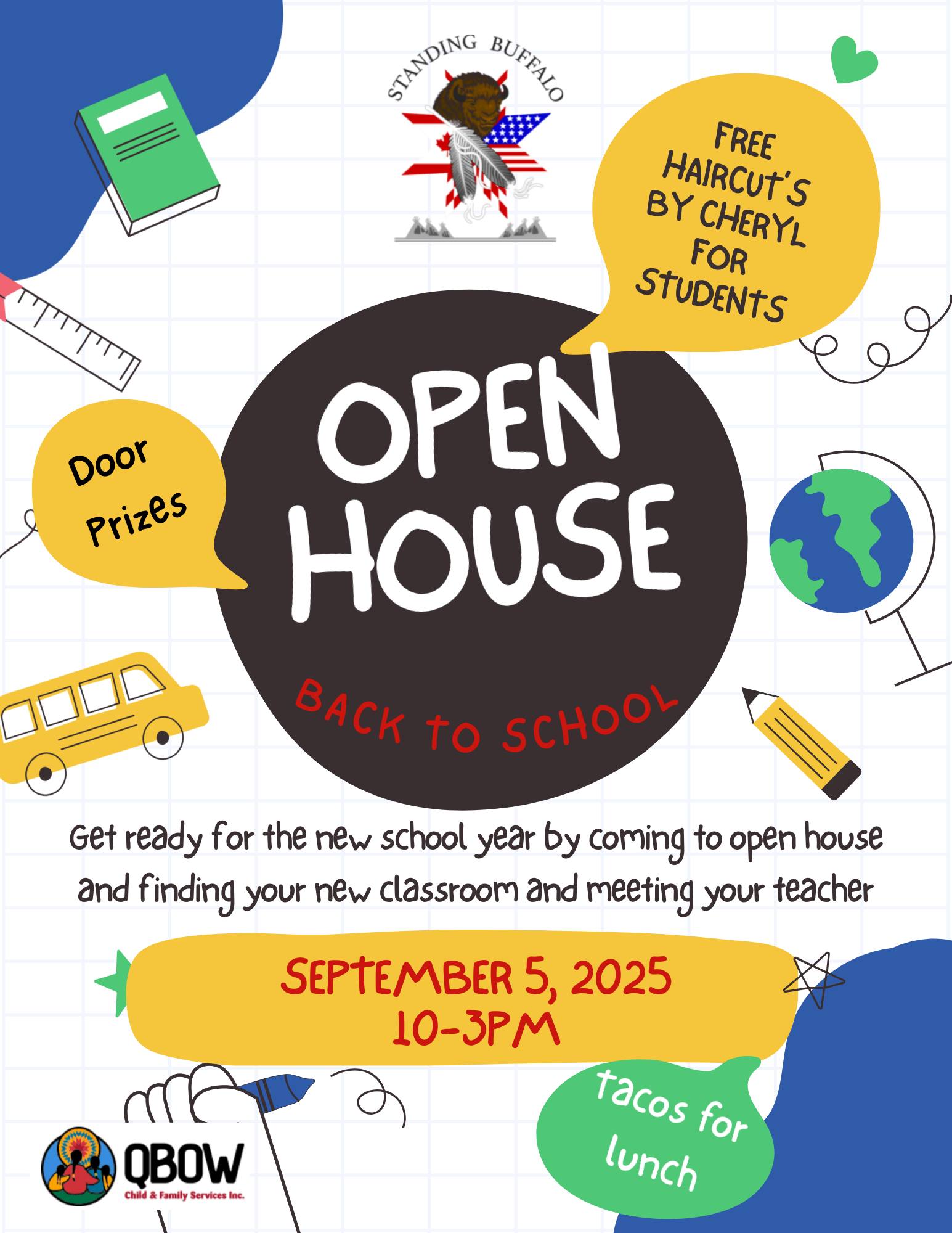 📚 BACK TO SCHOOL OPEN... - Standing Buffalo Dakota Nation | Facebook
