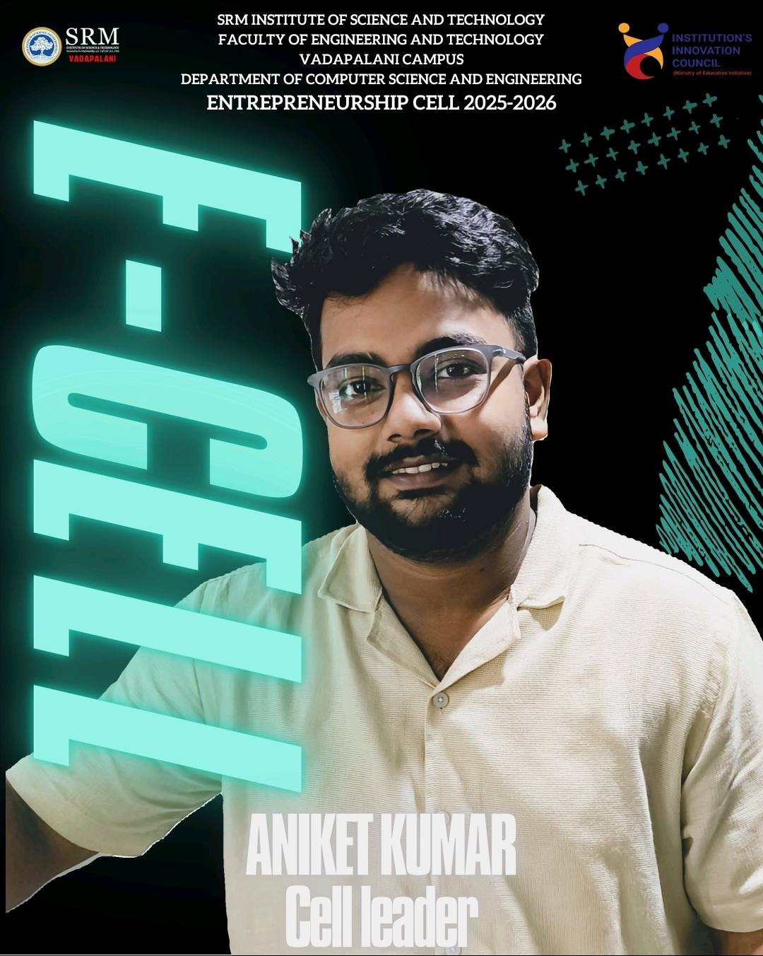🚀 Introducing the Officials of the Entrepreneurship Cell – SRM IST ...
