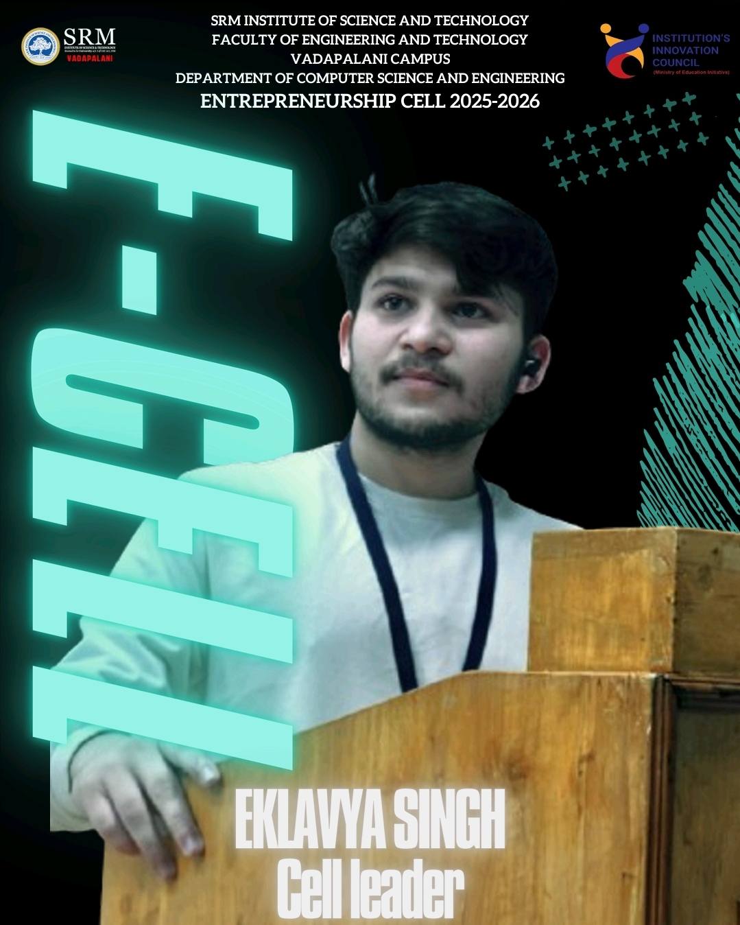 🚀 Introducing the Officials of the Entrepreneurship Cell – SRM IST ...
