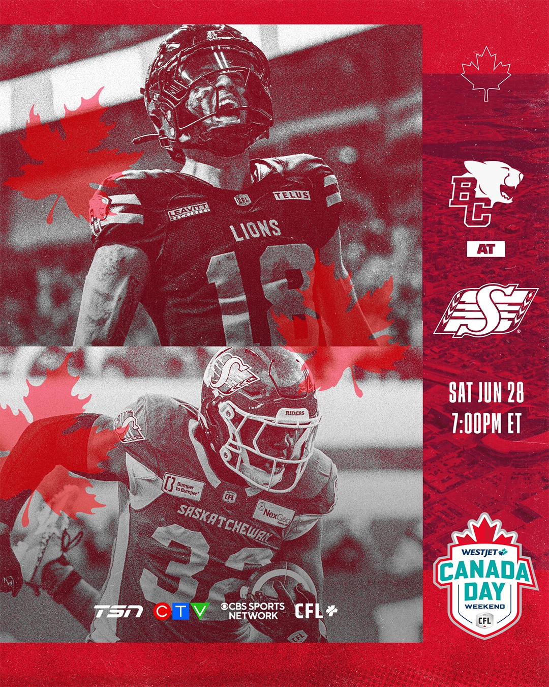 CFL - The Lions are in Saskatchewan to take on the Riders... | Facebook