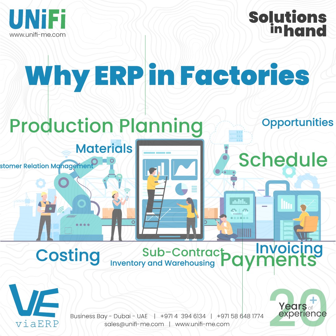 VIA - 🏭 Boosting Factory Efficiency with ERP! 📈🏭 🔍 Discover why ERP ...