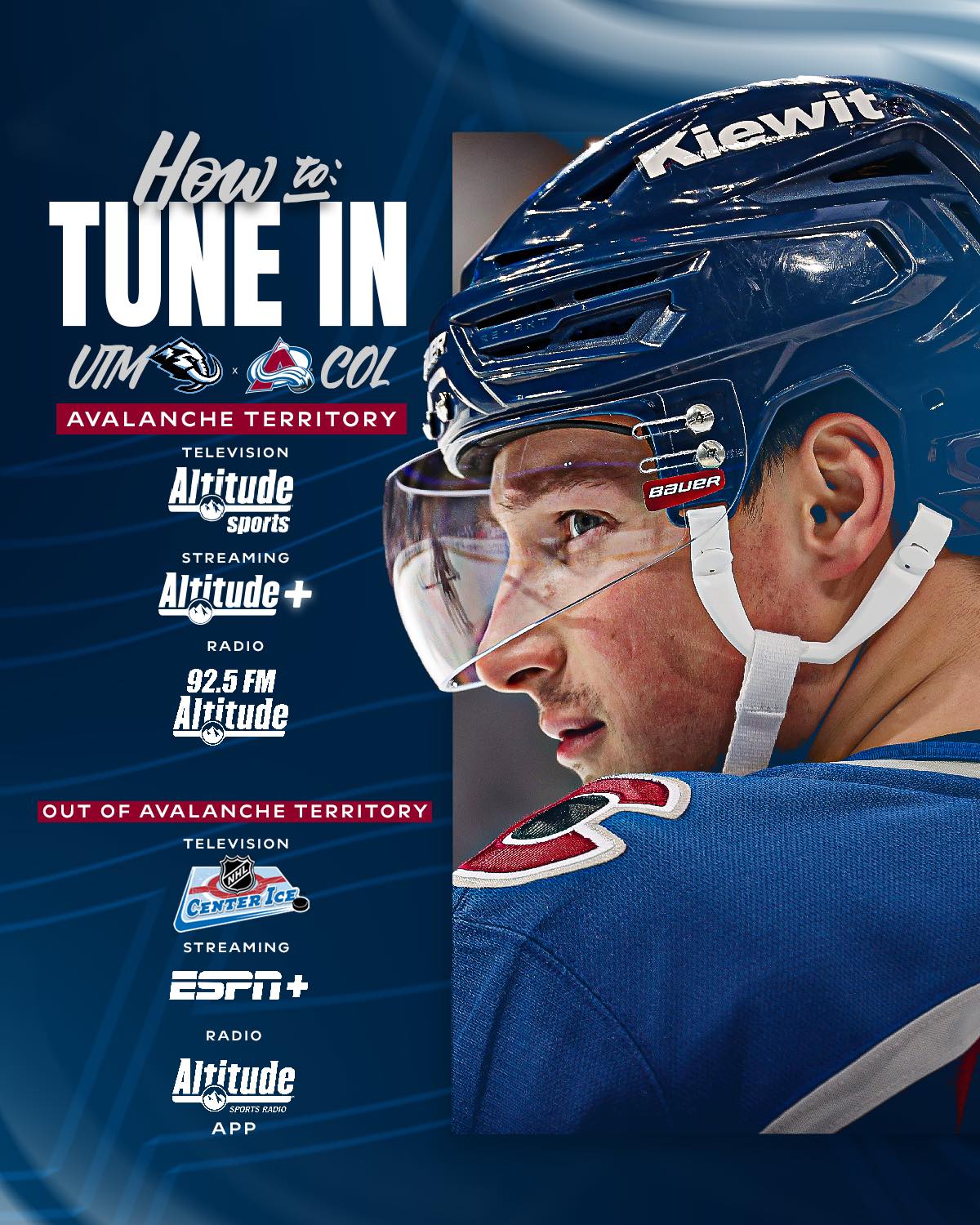 Colorado - Can’t make it to Ball Arena tonight? We’ve got you covered ...