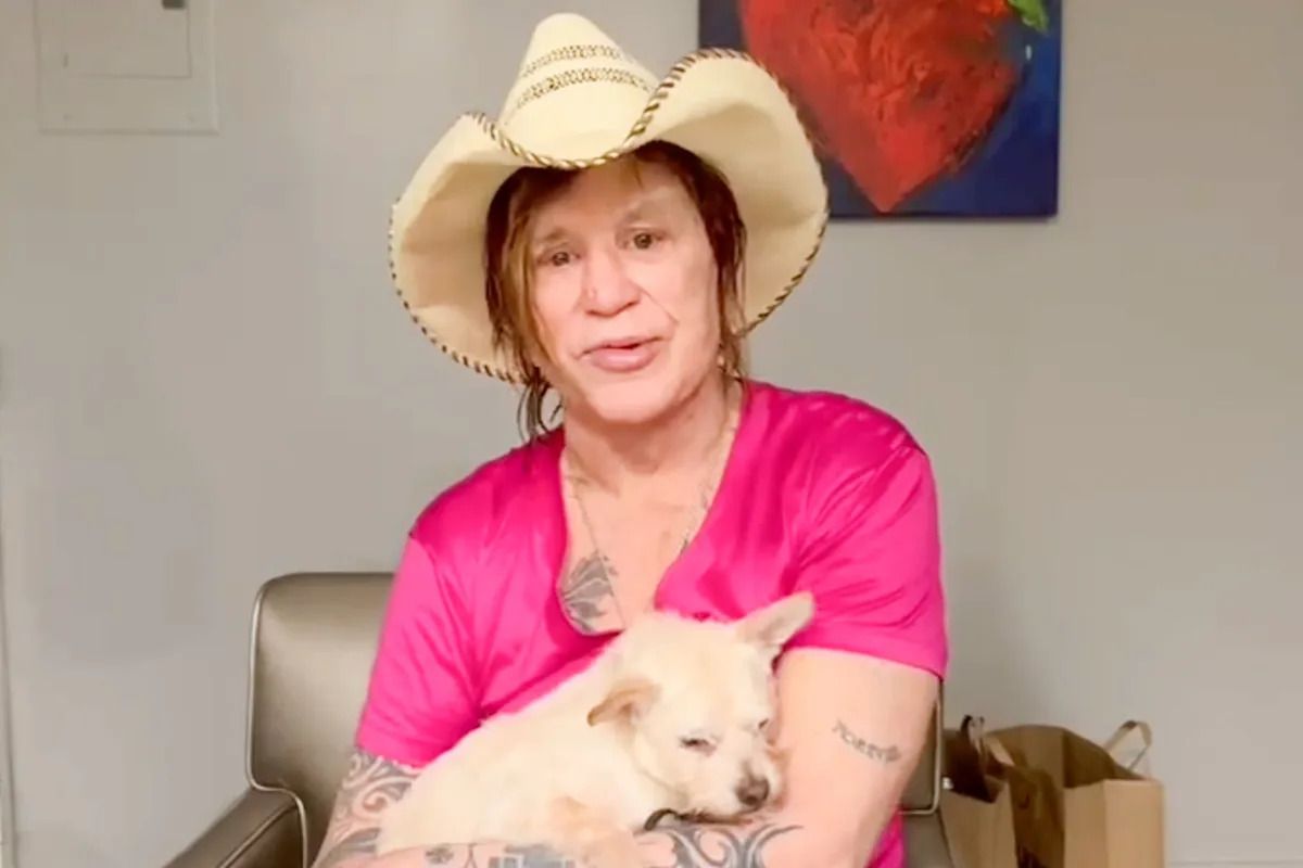 Yahoo - Mickey Rourke is speaking out after a $100,00 GoFundMe campaign ...