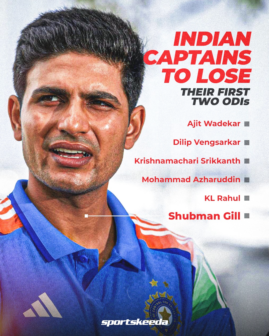 Shubman Gill joins a rare list of... - Sportskeeda Cricket | Facebook