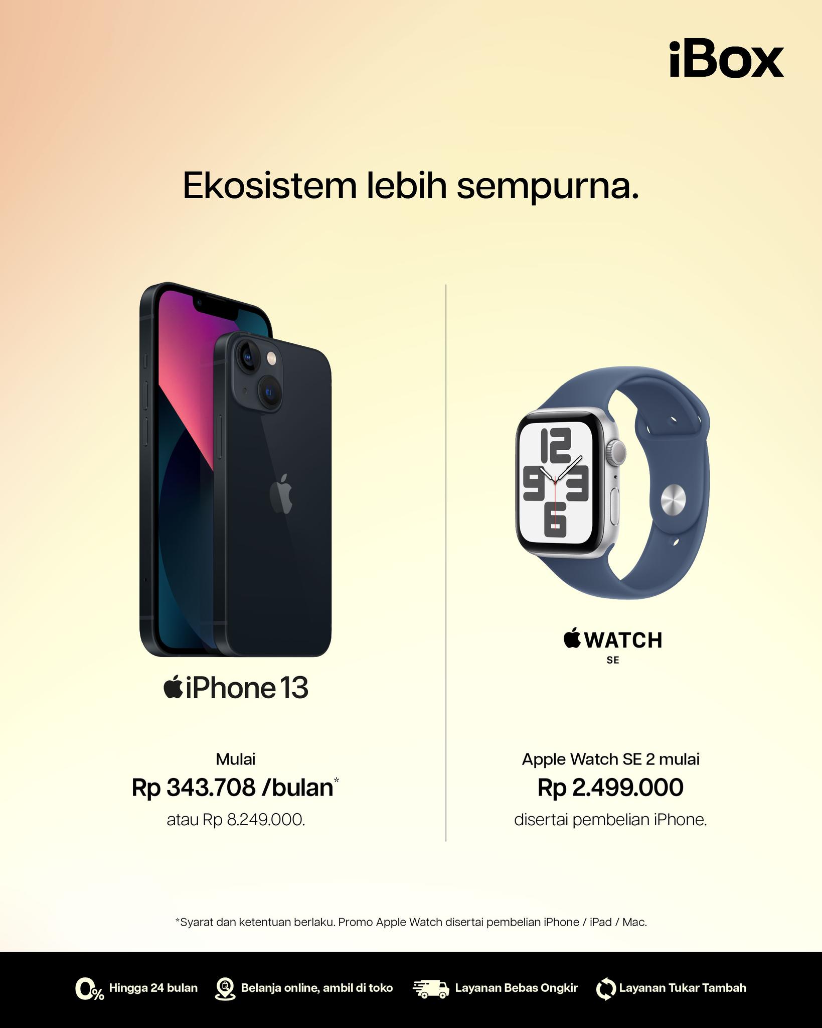 iBox - Ekosistem lebih sempurna. Miliki iPhone 13 mulai dari Rp 343.708 ...