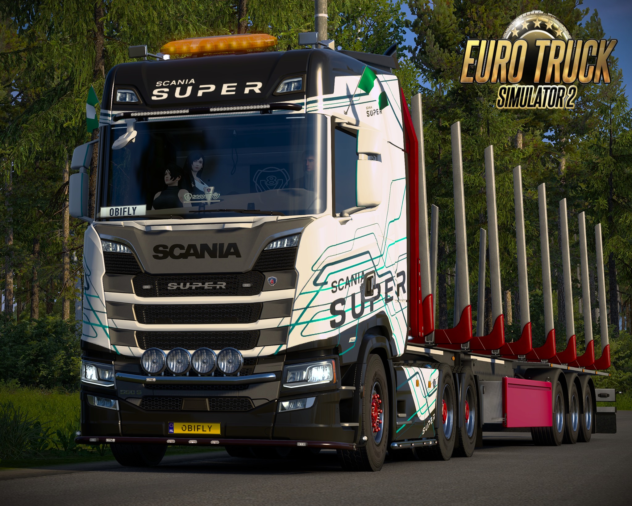 OBiFLY - Scania Super on the way to test the first Dynamic... | Facebook