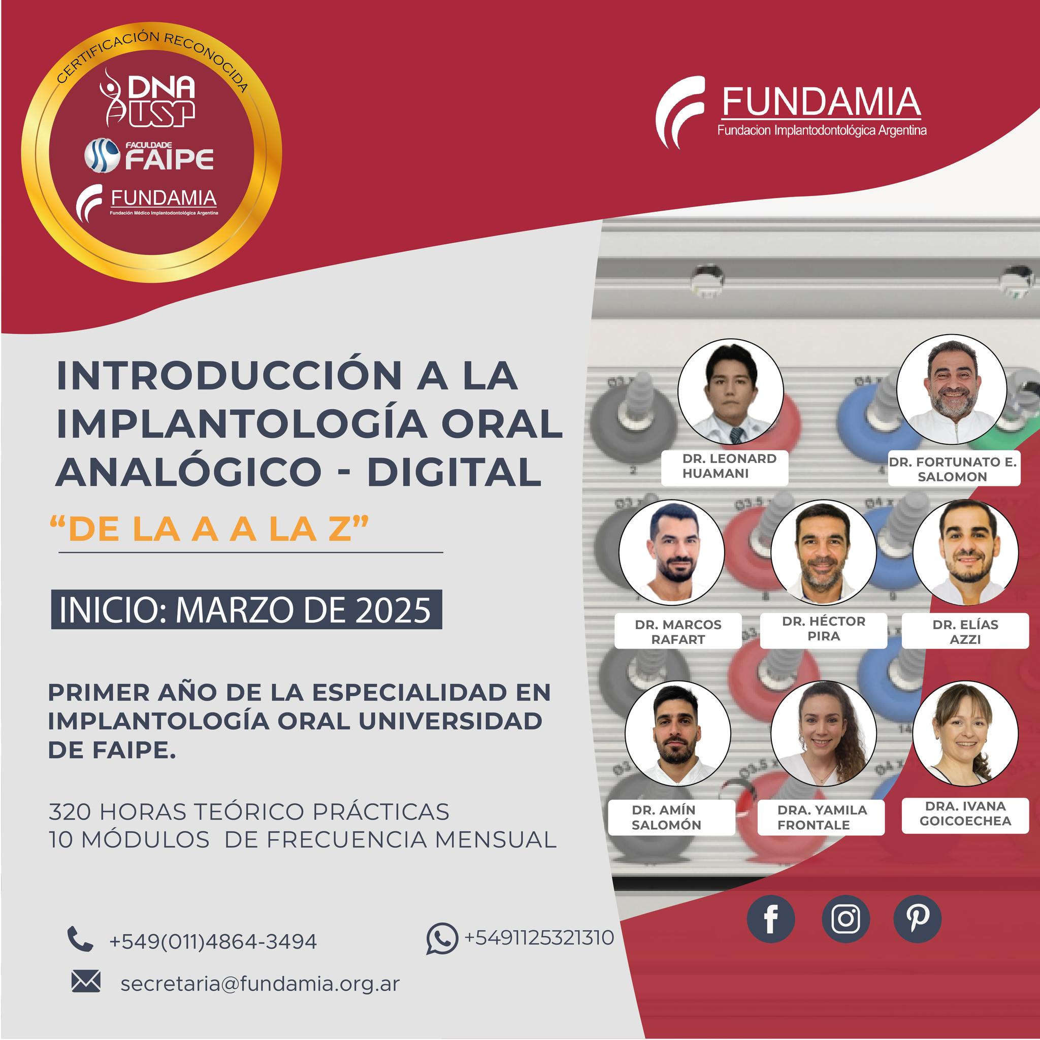 Fundación - 🔵 ¡INSCRIPCIONES ABIERTAS! 🔵 🔥 ESPECIALIDAD EN ...