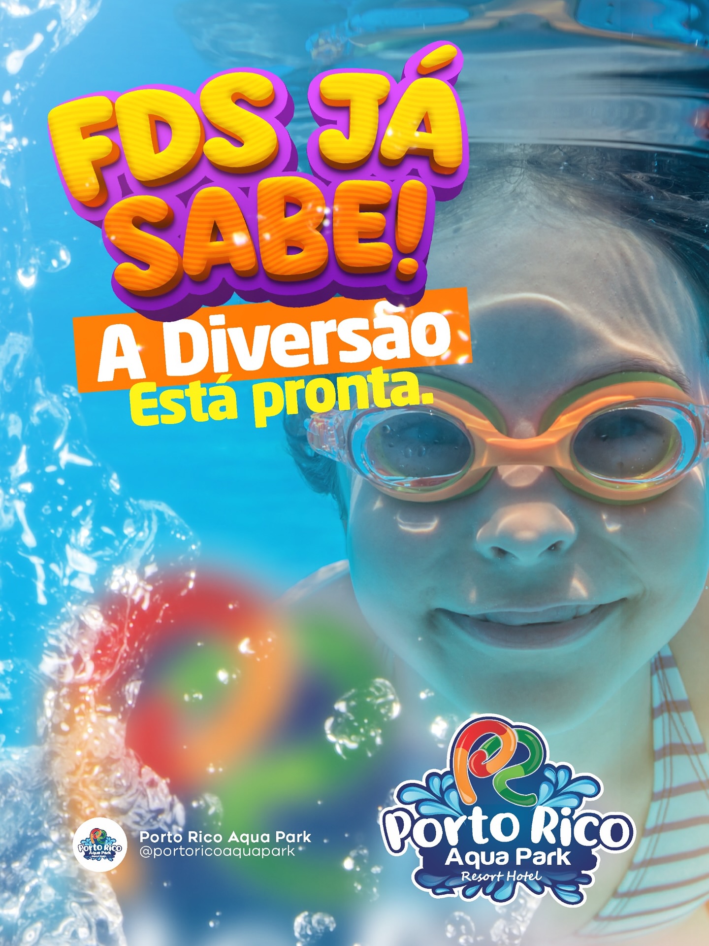 Porto Rico Aqua Park - #parquedaságuas #sol #piscina #porto # ...