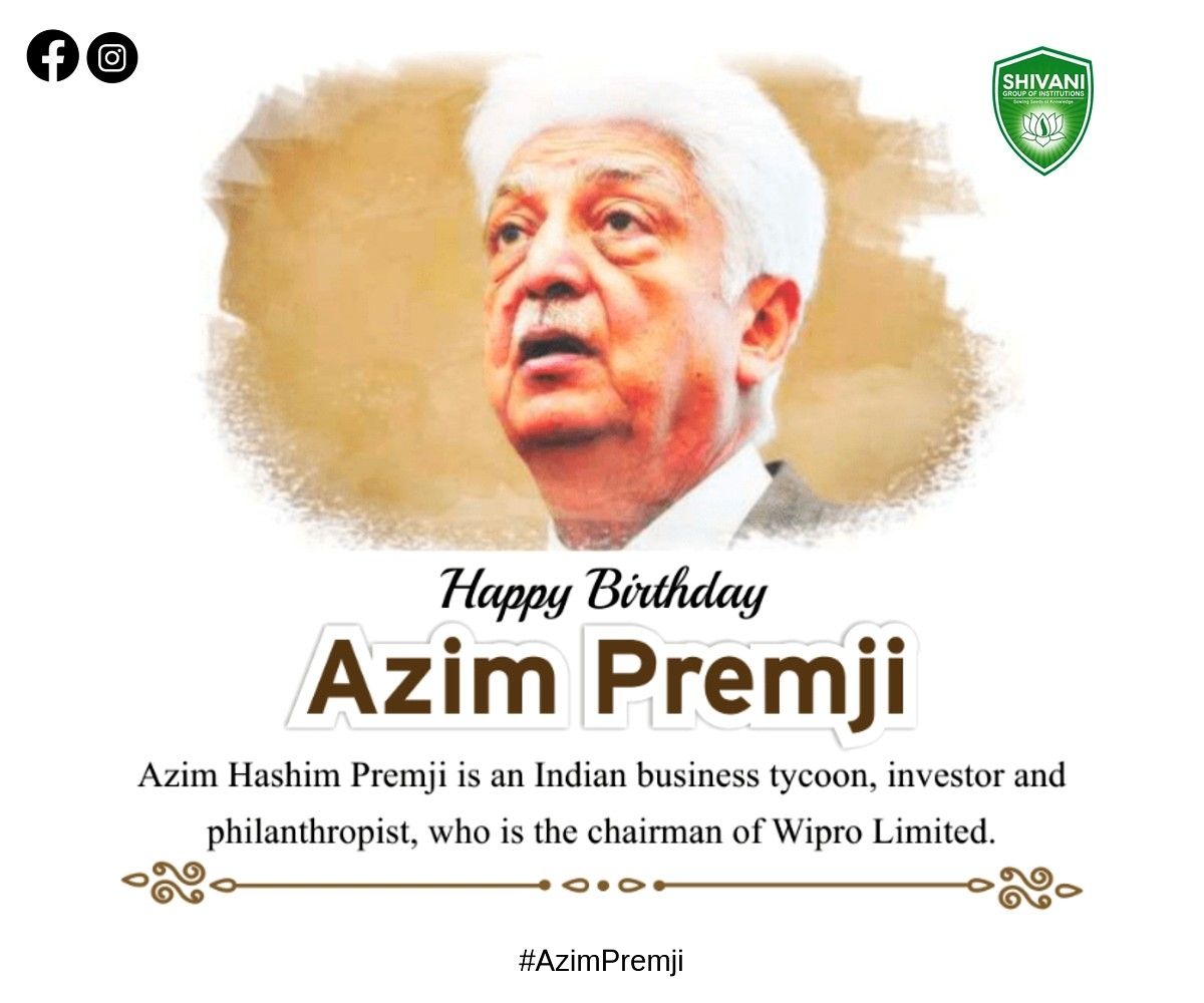 🌟 Happy Birthday to Azim... - Shivani Group Of Institution | Facebook