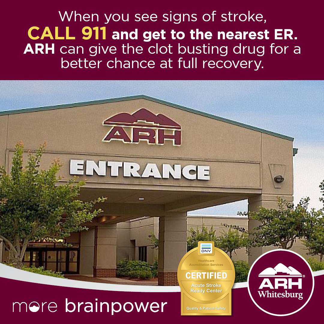 Whitesburg - Every 40 seconds, someone in the US suffers from a stroke ...