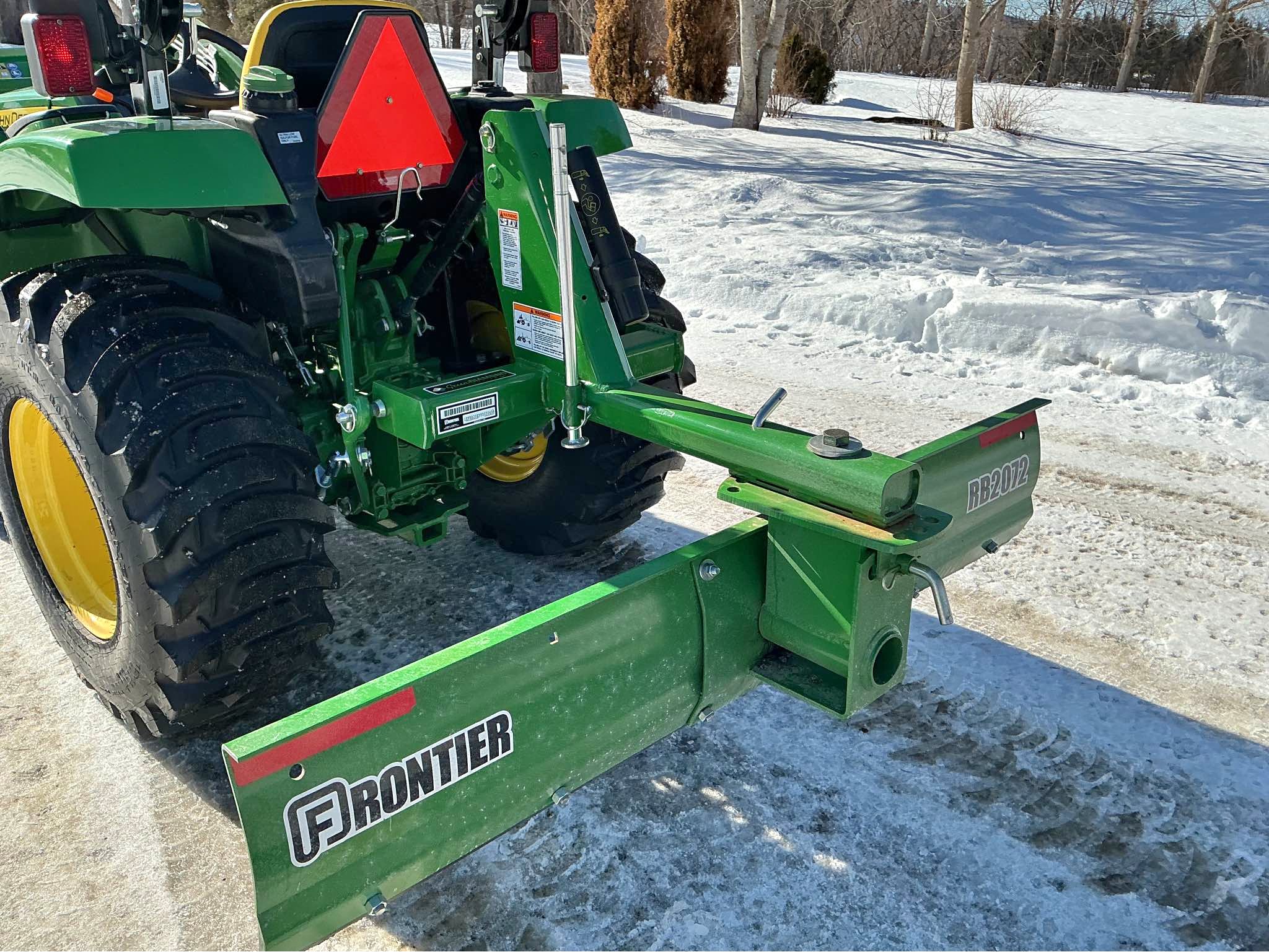 6 foot John Deere Frontier rear blade - Garden Tools & Equipment ...