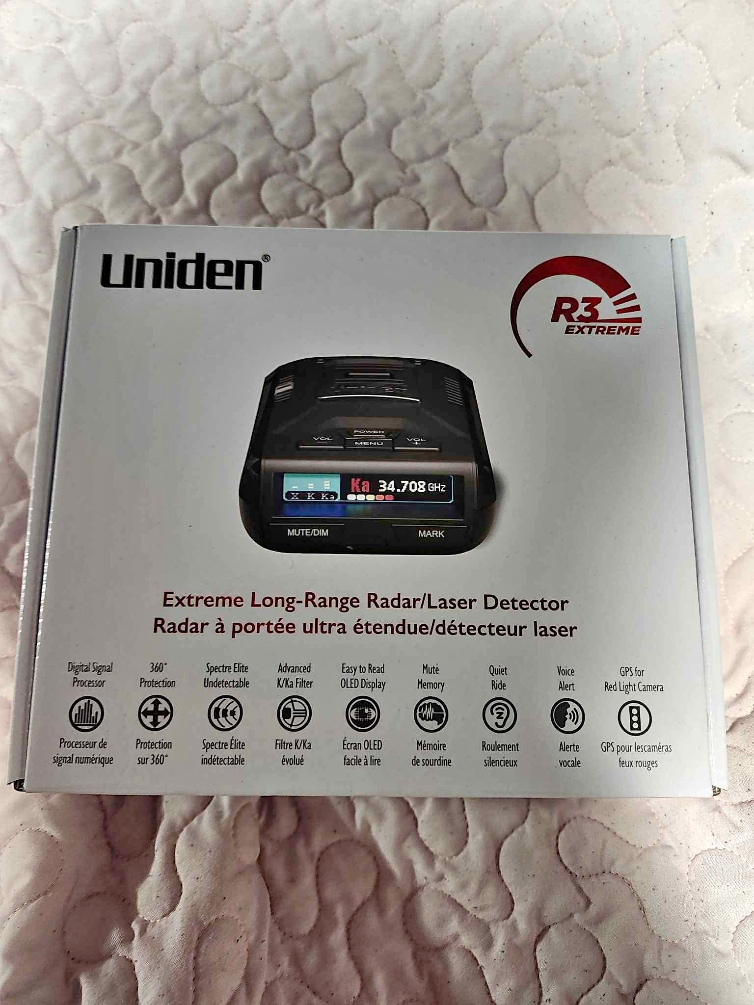 Uniden r3 radar detector BRAND NEW - Measuring Tools & Sensors - Kansas ...