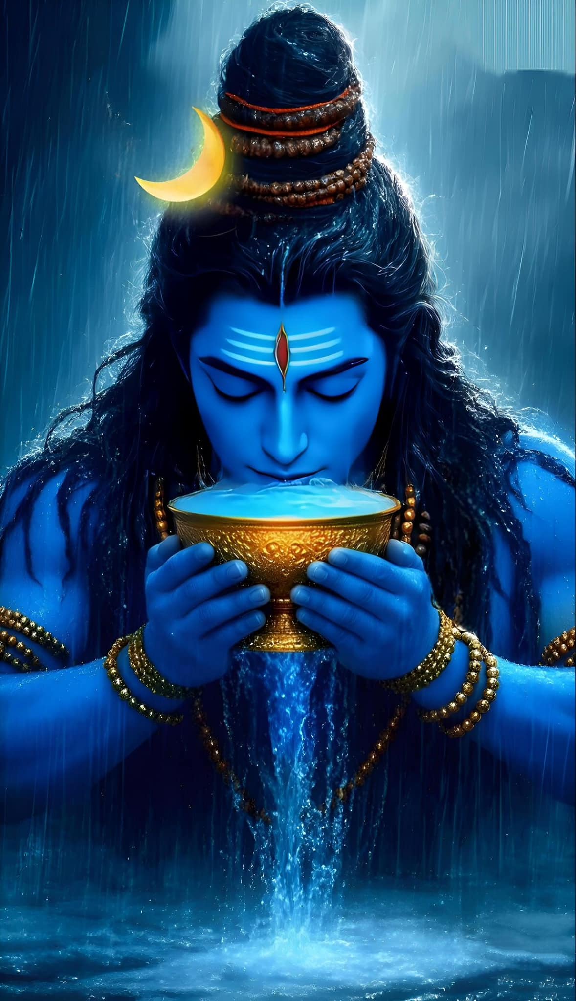 Sangeet - In Hindu mythology, Shiva drank the poison Halahala to ...