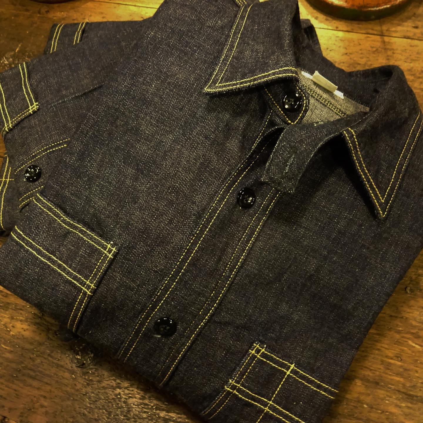 JOE McCOY 8HU Denim Serviceman Shirt The 8-Hour Union Serviceman 