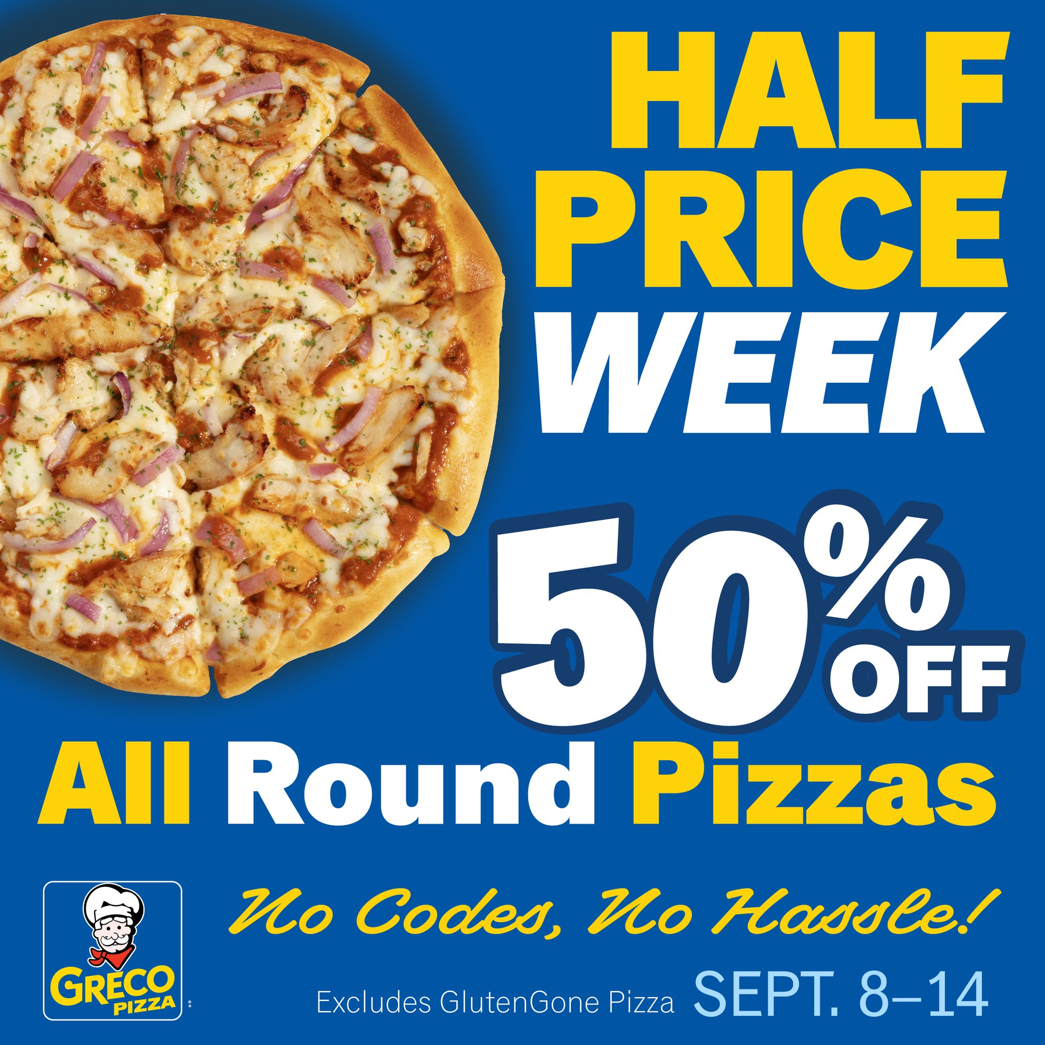 Greco Pizza - 🎉🍕 We’re BACK with the deal you’ve been... | Facebook
