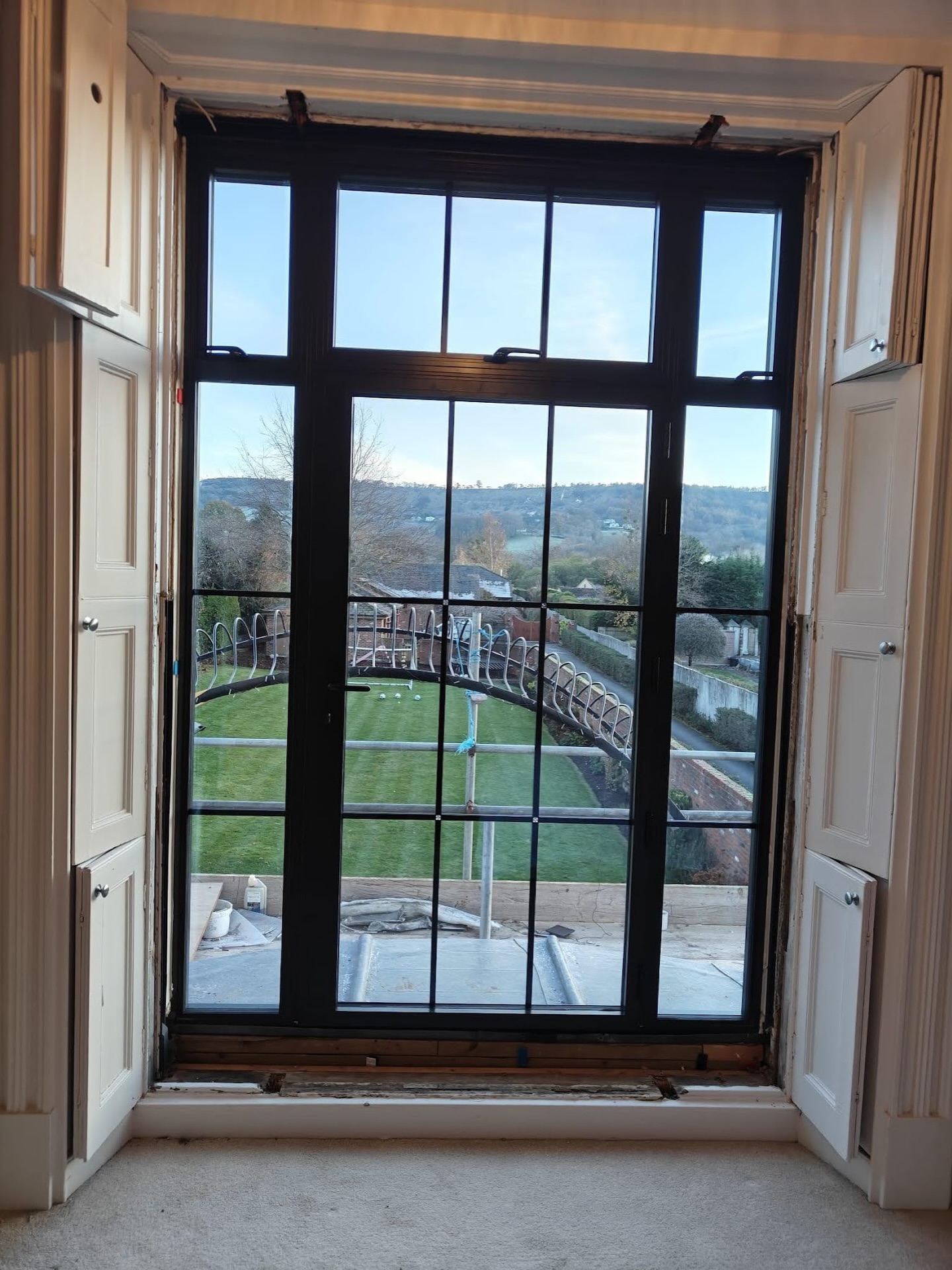 1st - Just installed steel-look aluminium heritage single door with ...