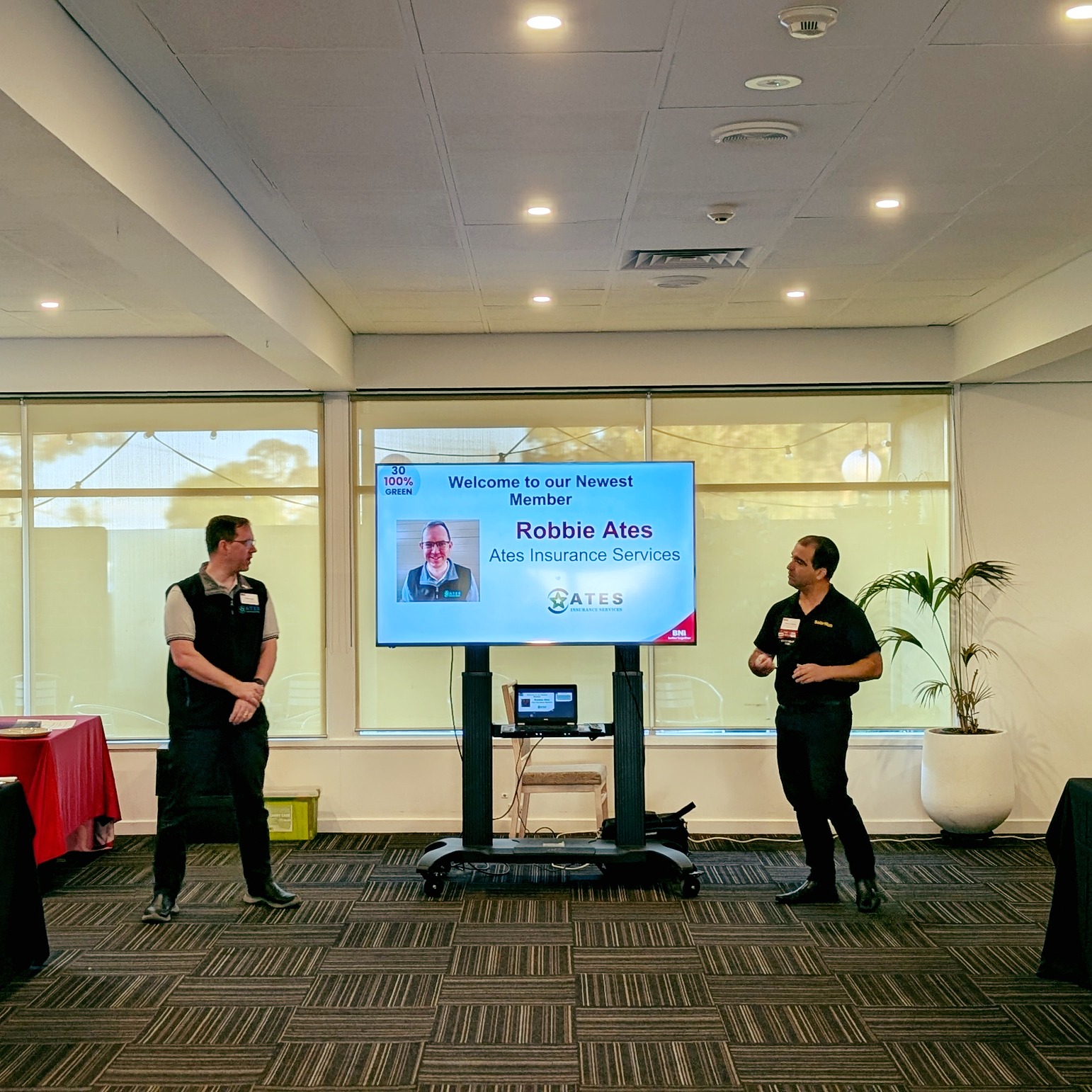 BNI - 🛡️ Welcome Robbie Ates from Ates Insurance Solutions! 🎉 We’re ...
