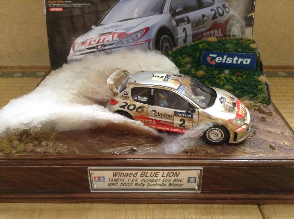 Peugeot 206 WRC (Tamiya 1/24) by Hiroatsu Matsumura