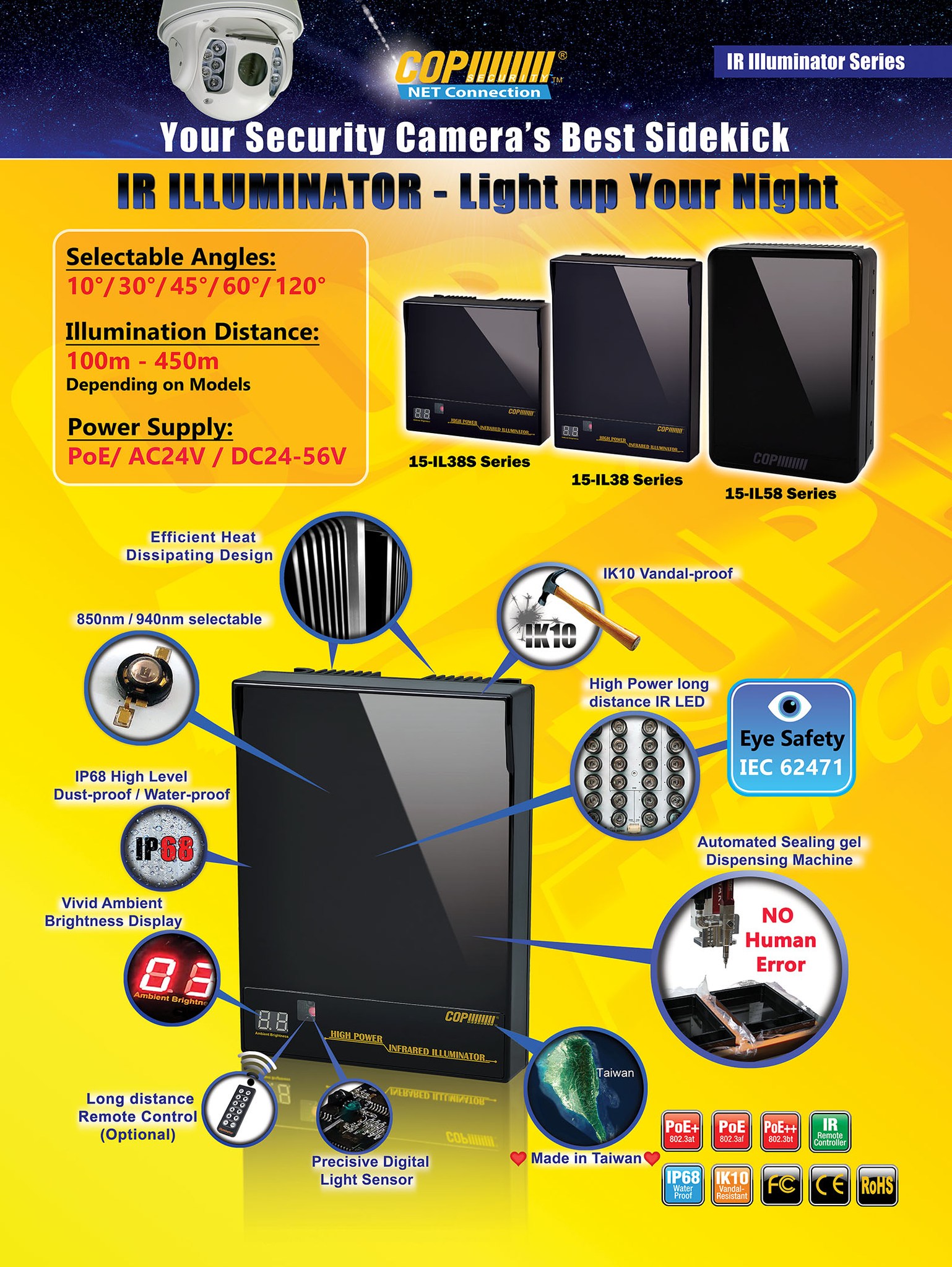 🌙 Light Up Your Night... - COP Security System Corp - 科寶電子公司 | Facebook
