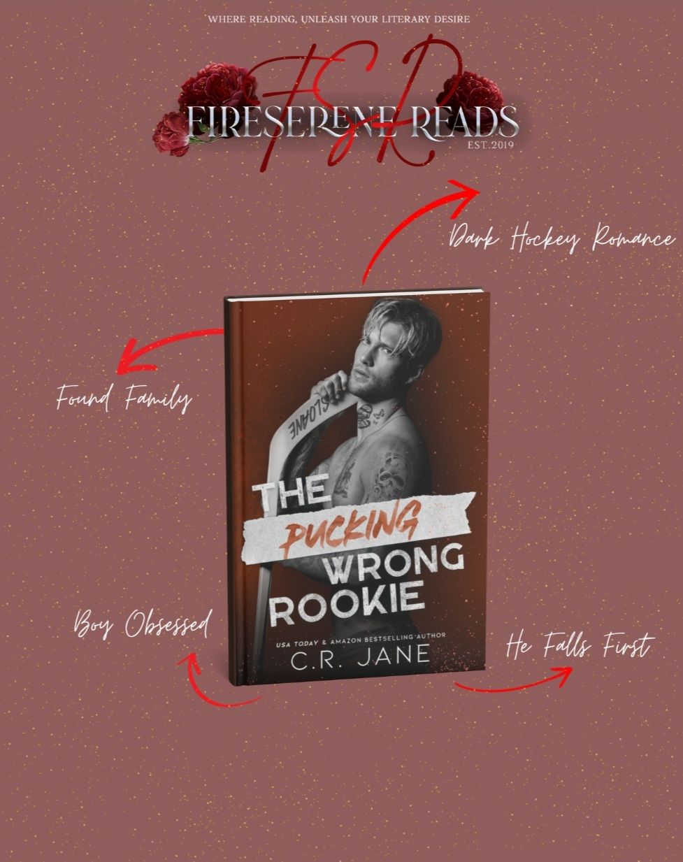 FireSerene - 🔥 FSR Book Review 🔥 The Pucking Wrong Rookie by C.R. Jane ...