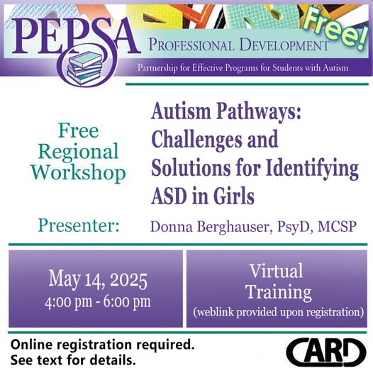 UF - PEPSA Regional Training - AUTISM PATHWAYS: CHALLENGES AND ...