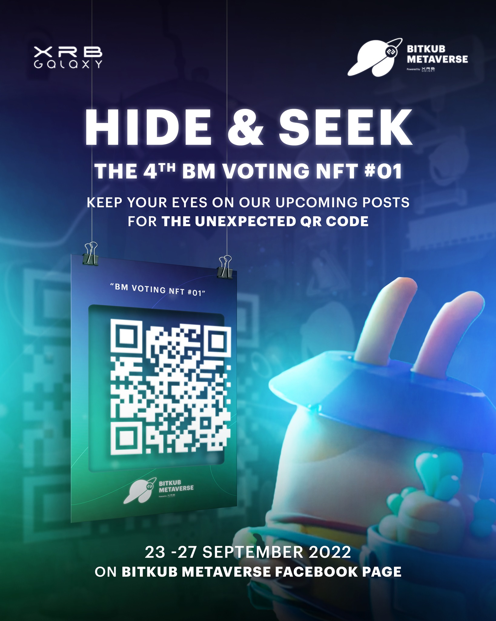 Bitkub Metaverse - 🎉 และแล้วก็มาถึง!!! กิจกรรมสุดท้ายสำหรับการแจก NFT ...
