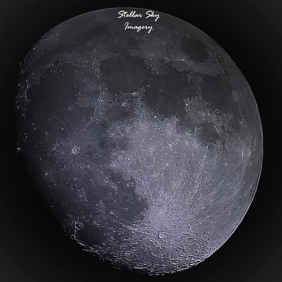 The 2026 Buck Moon as it appeared over Southern Arizona last night