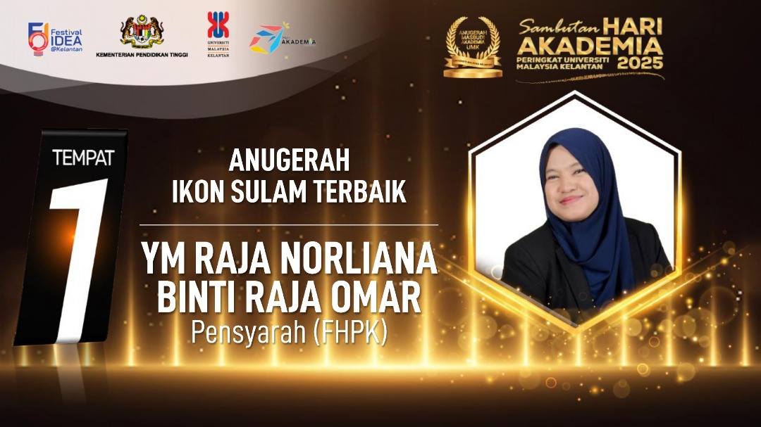 🌟 Tahniah YM Raja Norliana binti Raja Omar! 🌟 Pensyarah dari Fakulti ...