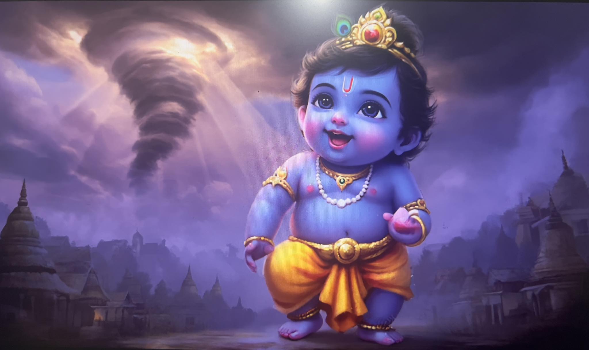 SCS - The demon that took the form of a cyclone or whirlwind in the ...