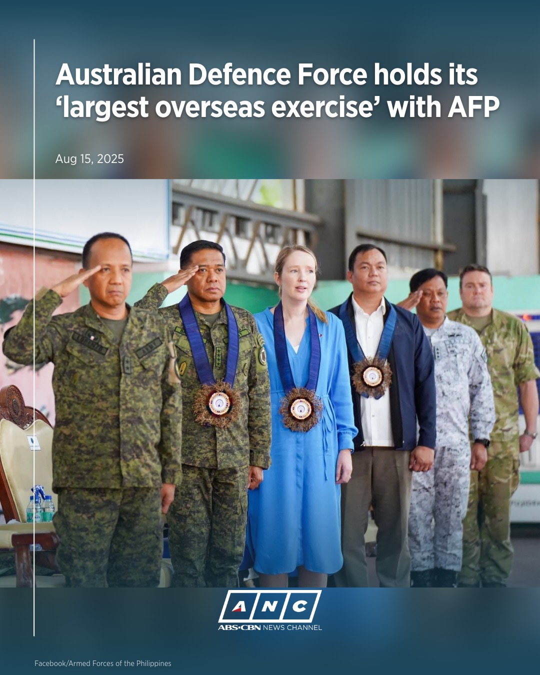 ABS-CBN News - Thousands of personnel from the Armed... | Facebook