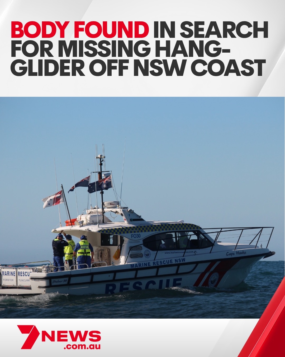7NEWS - The man disappeared on Sunday afternoon. 📌 DETAILS: tinyurl.com ...