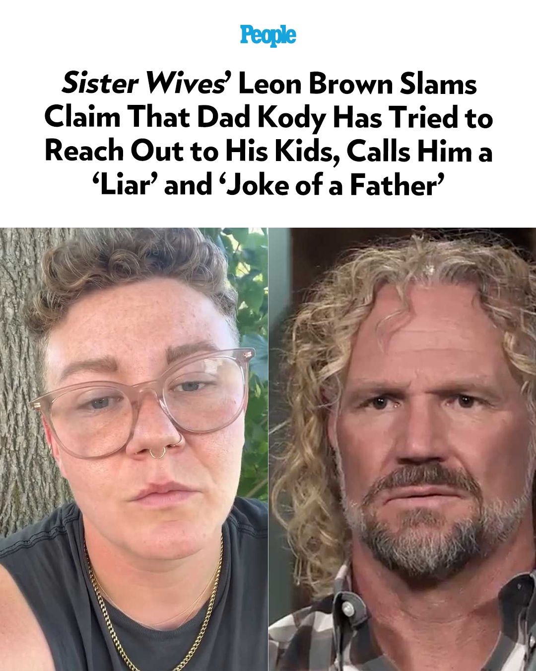 People - 🔗: bit.ly/4imJRBn Sister Wives' star Leon Brown is shutting ...