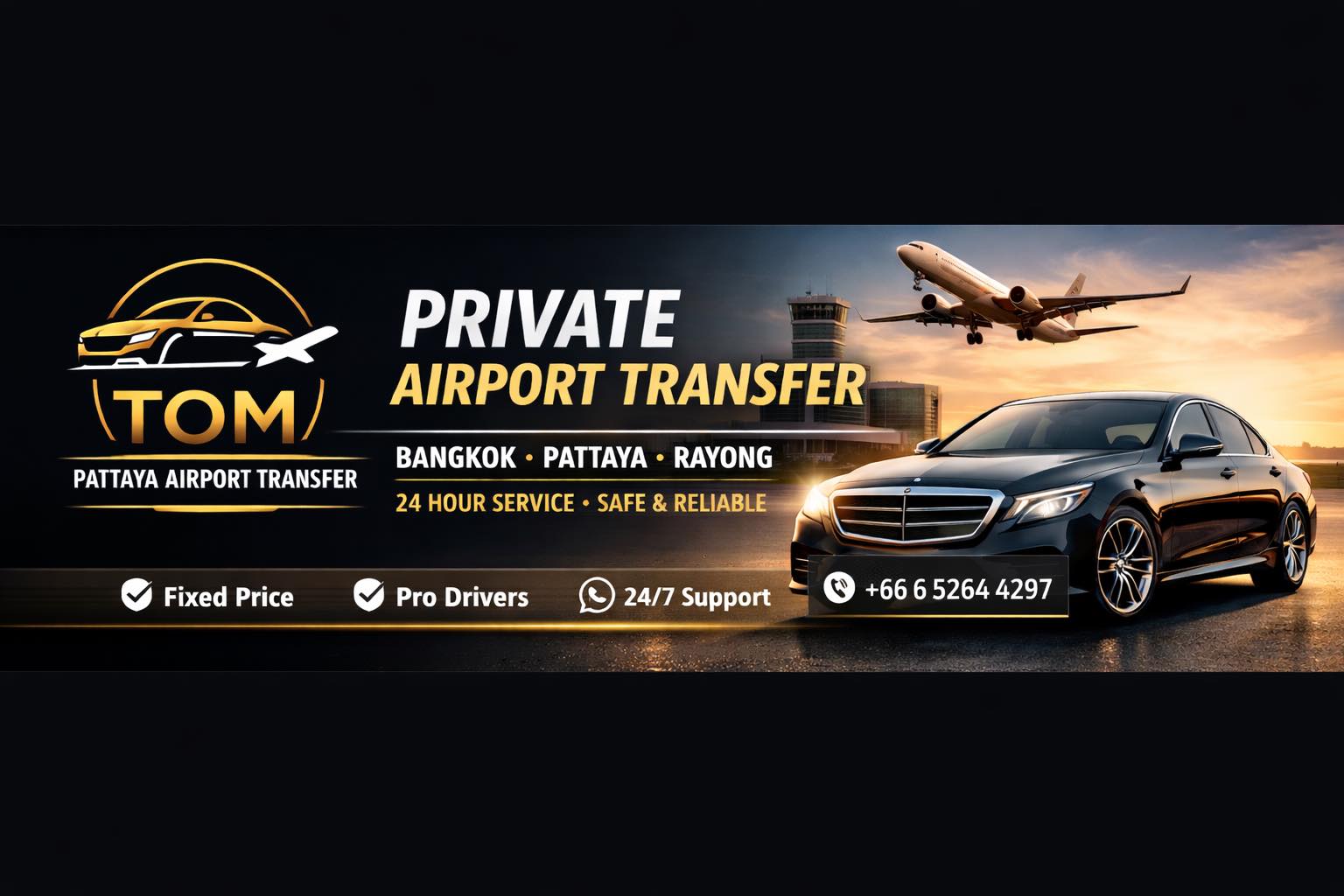 Tom Pattaya Airport Transfer | Pattaya