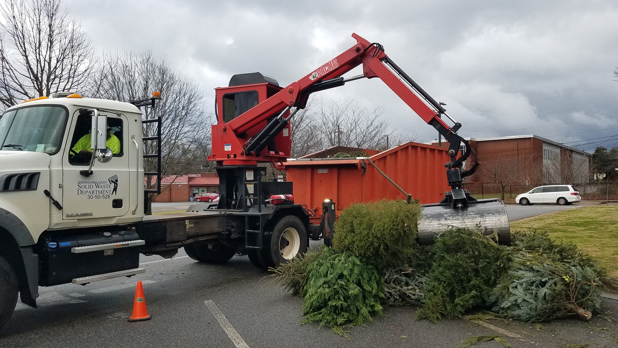 Bring One for the Chipper Christmas Tree Recycling