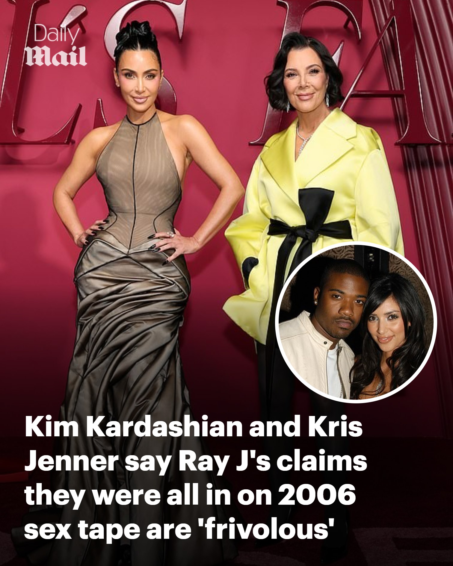 Daily - It comes days after Ray J shocked fans by claiming he had been ...