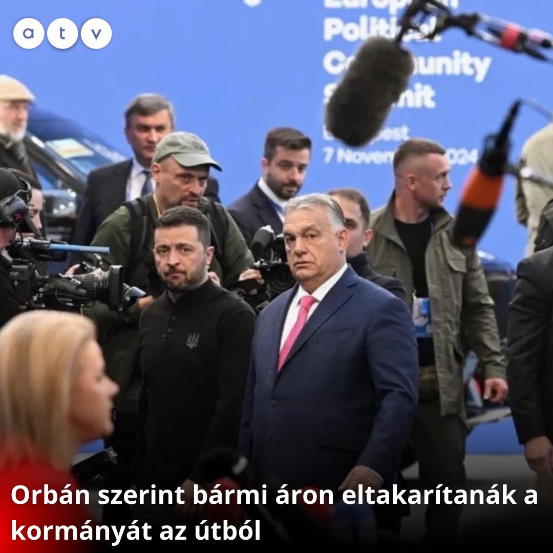 atv.hu - Orbán Viktor szerint a Zelenszkij-terv nyílt... | Facebook