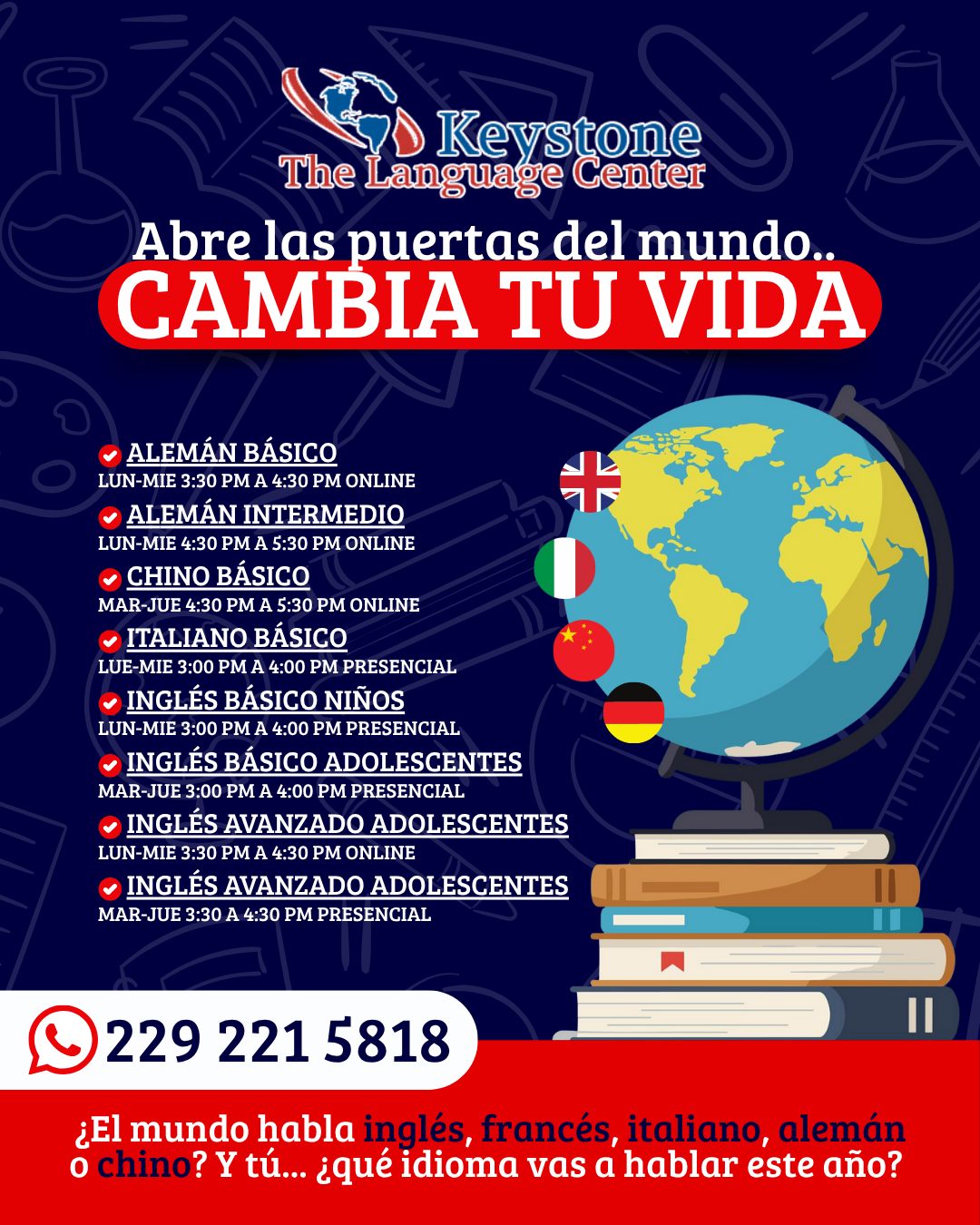 Keystone - Keystone The Language Center Abre las puertas del mundo y ...