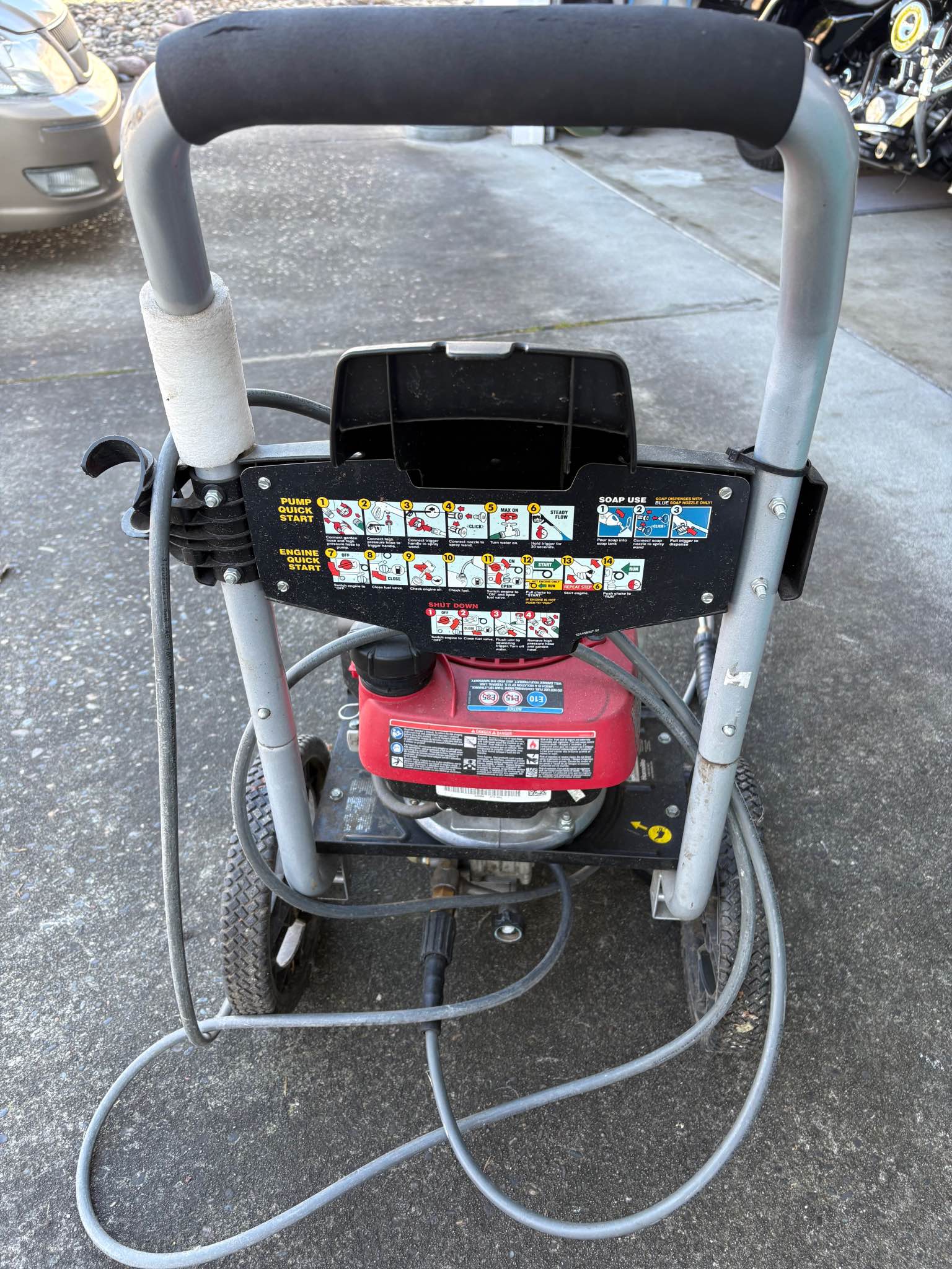 Homelite 2700 PSI pressure washer - Pressure Washers - Felida ...