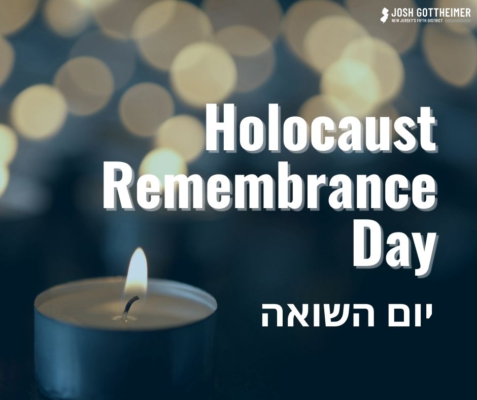 Rep - On Yom HaShoah, we remember the six million Jews killed by the ...