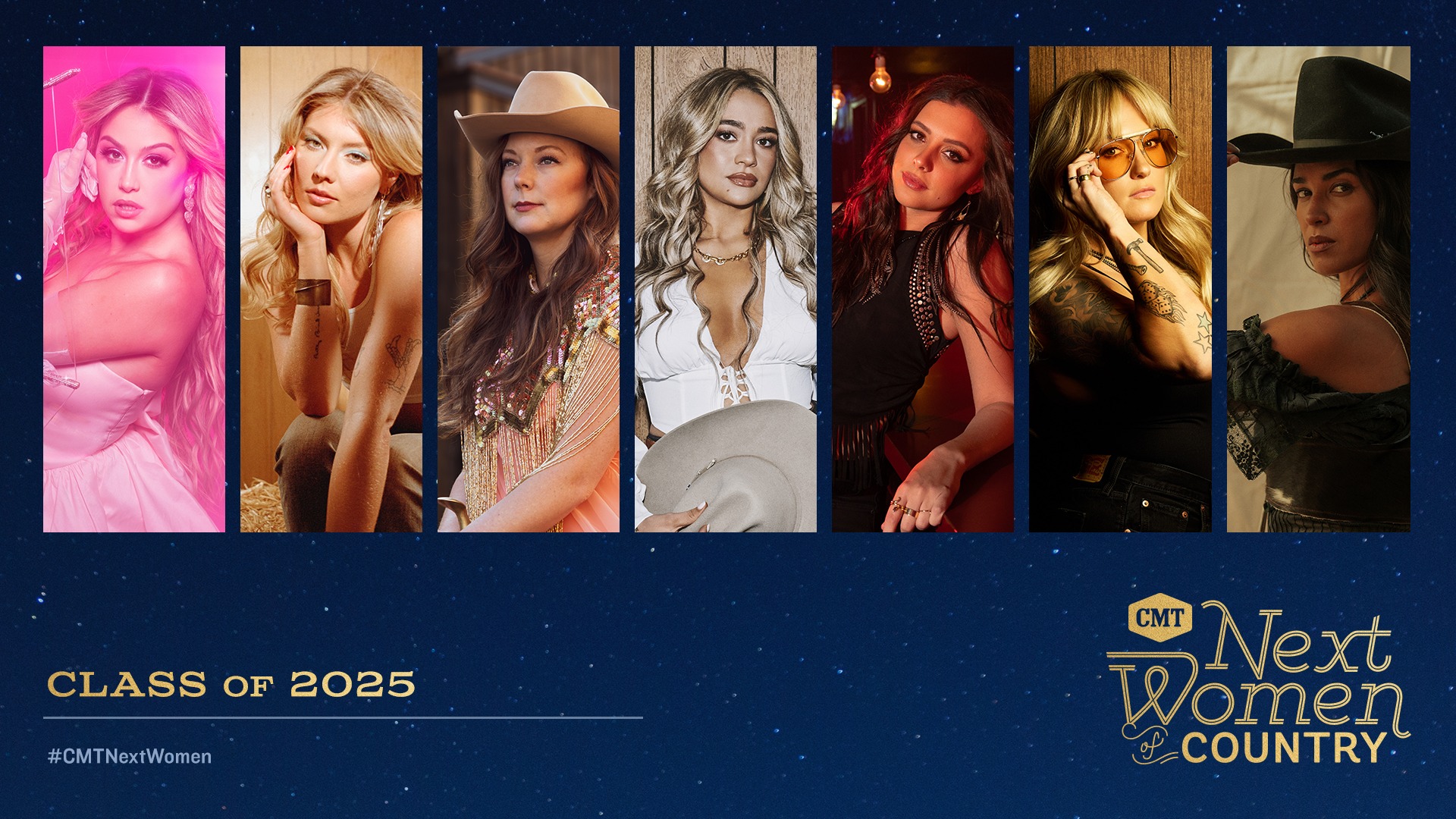 WQSB - CMT Names 'Next Women Of Country' 2025 Alexandra Kay, Dasha ...